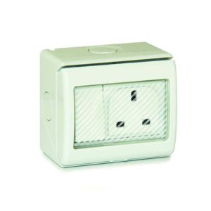 Weatherproof 13A Single Socket IP55